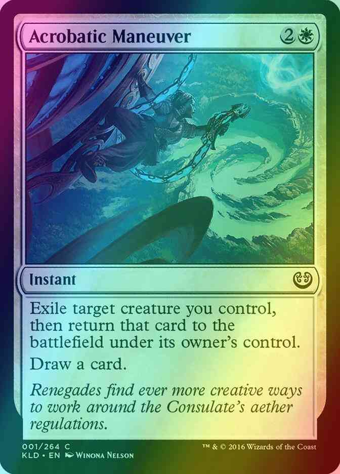 Acrobatic Maneuver [1] [Kaladesh] [Foil]