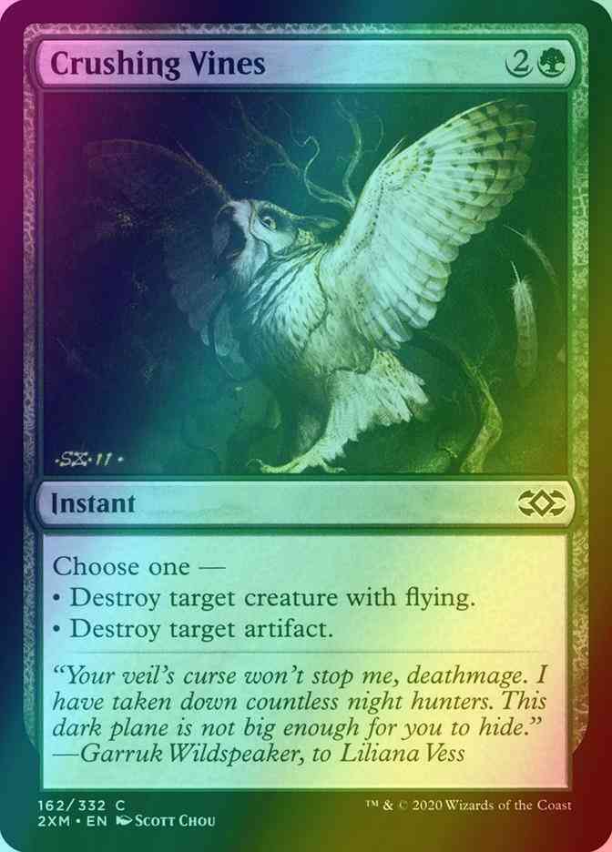 Crushing Vines [162] [Double Masters] [Foil]