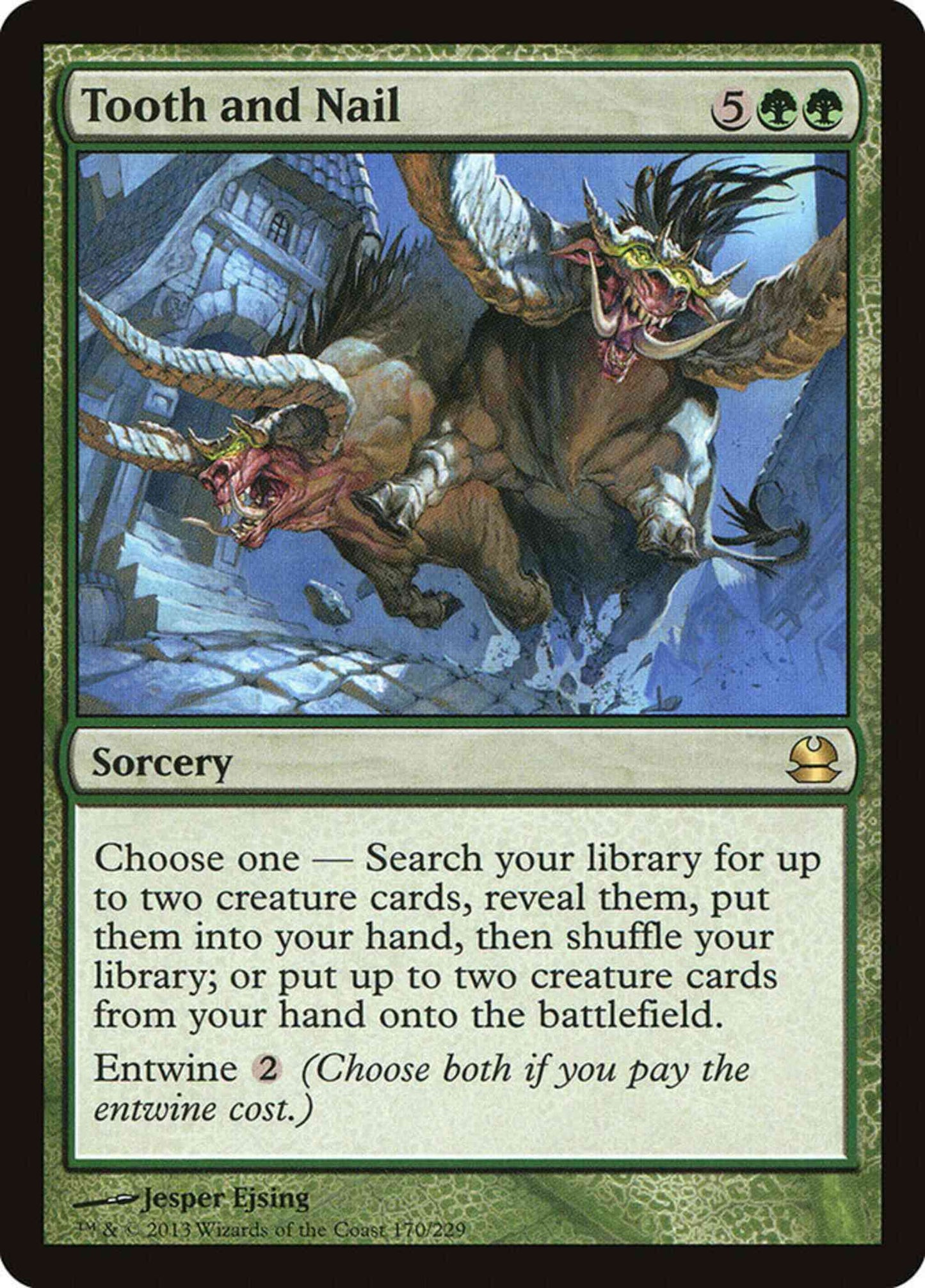 Tooth and Nail [170] [Modern Masters] [Non-Foil]