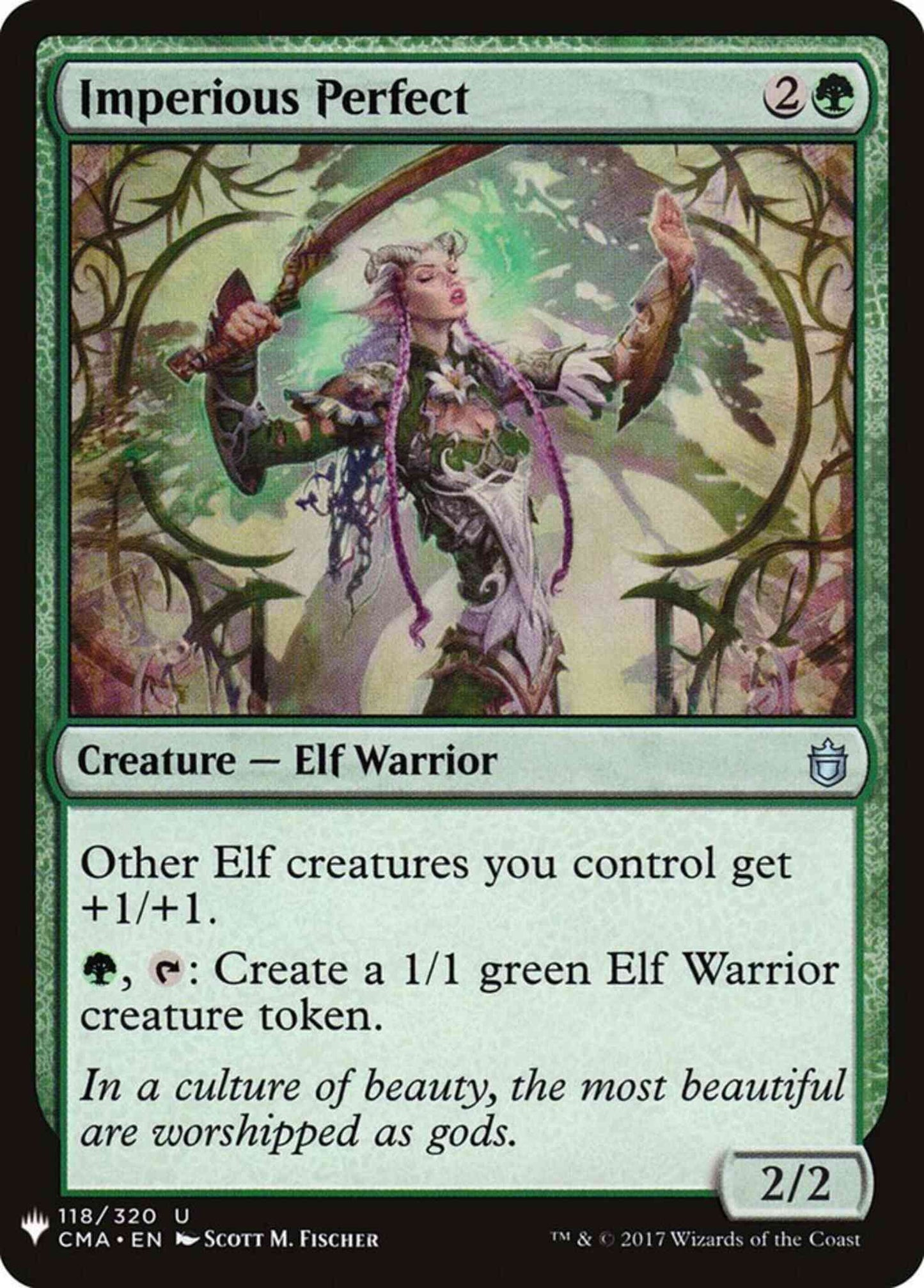 Imperious Perfect [CMA-118] [The List] [Non-Foil]