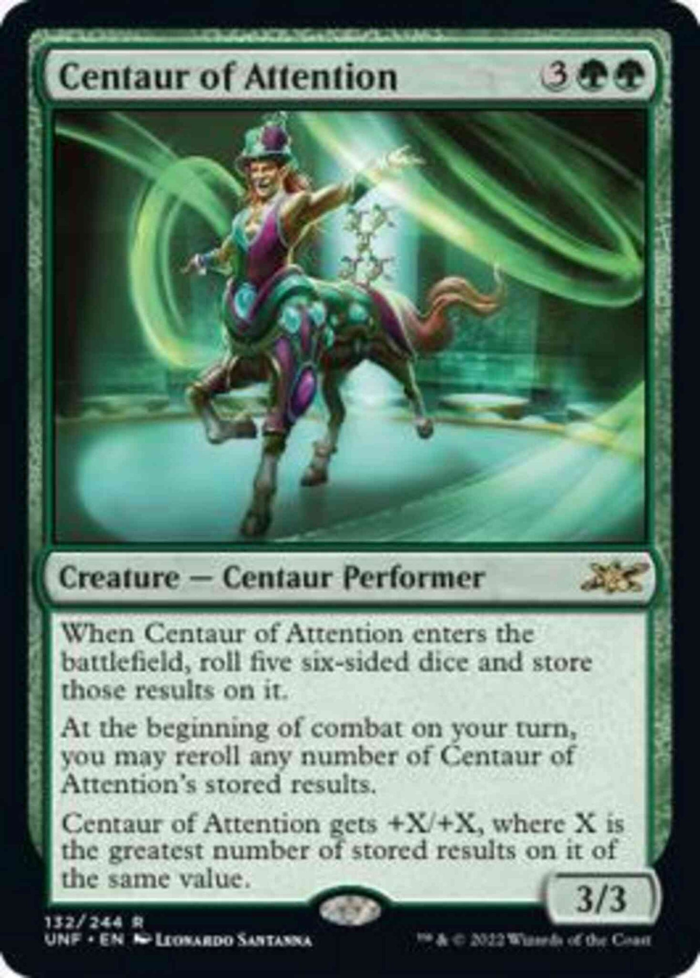 Centaur of Attention [132] [Unfinity] [Non-Foil]