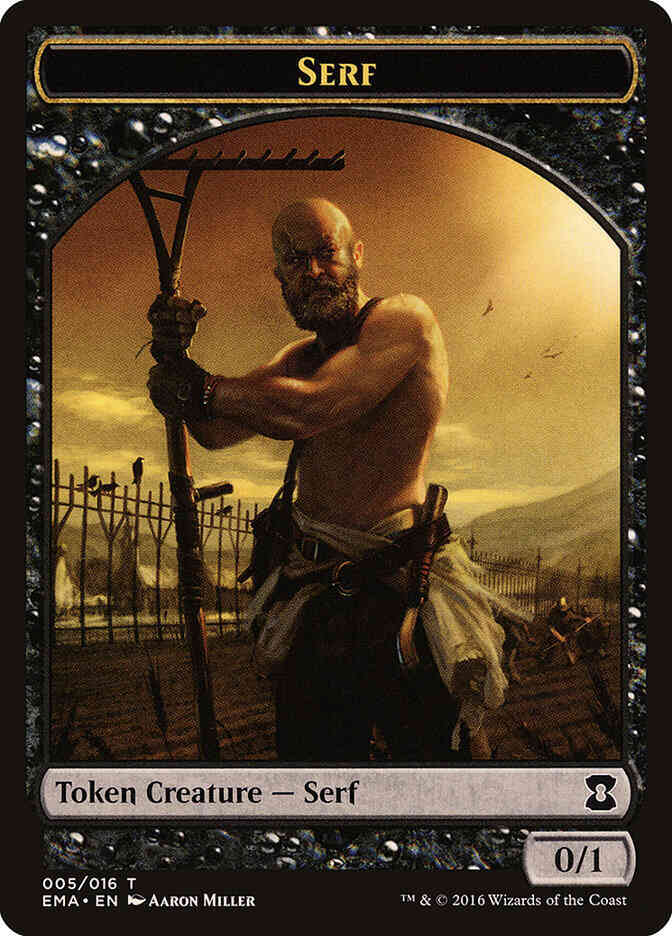 Serf Token [05] [Eternal Masters Tokens] [Non-Foil]