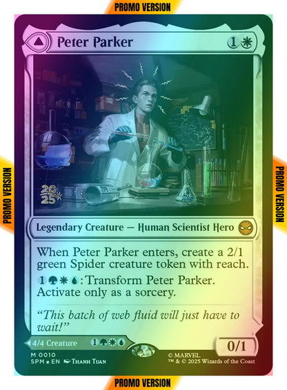 Peter Parker // Amazing Spider-Man [10s] [Marvel's Spider-Man: Promos] [Foil]