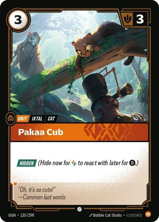 Pakaa Cub - 135/298 [Origins] [Non-Foil]