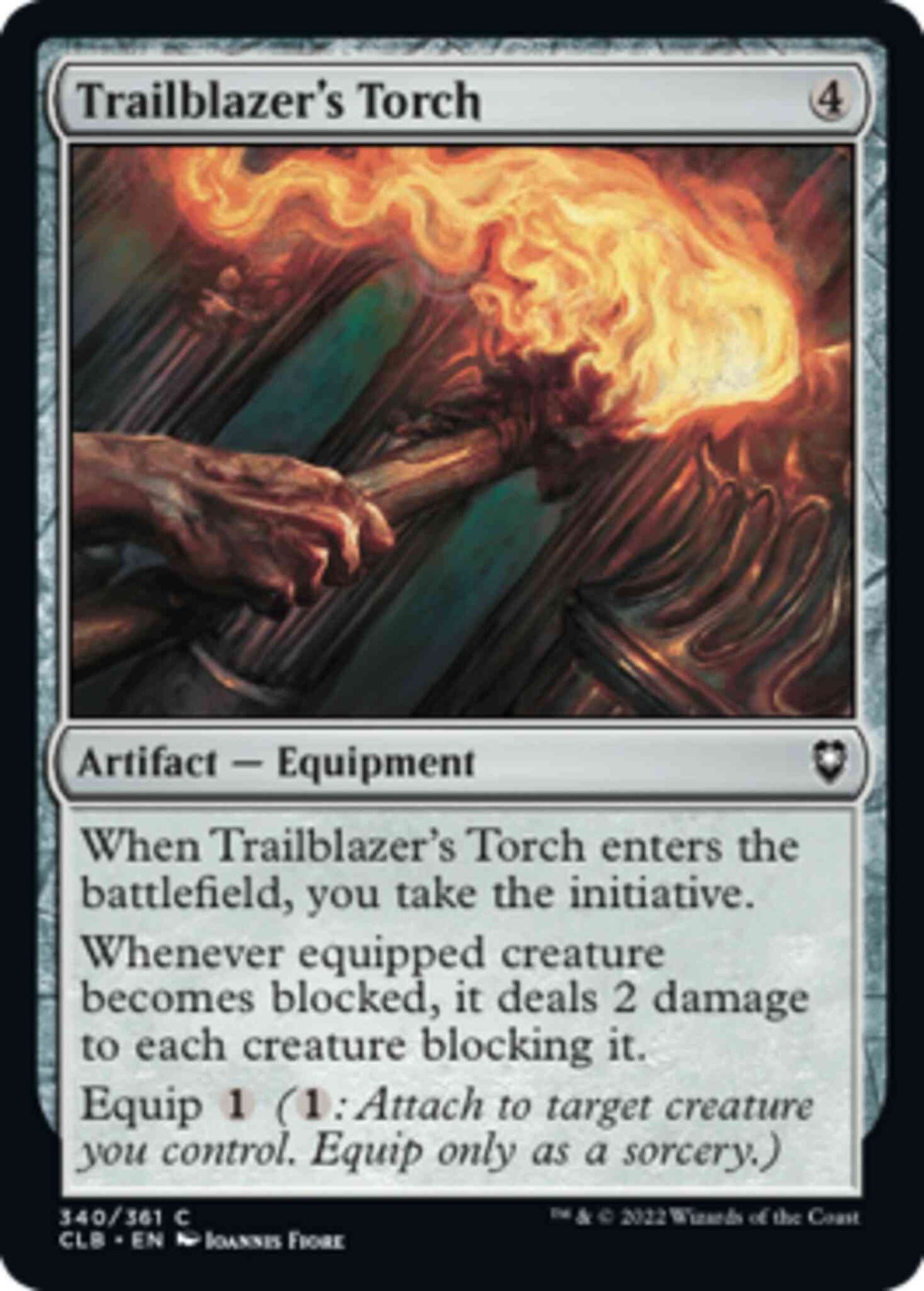 Trailblazer's Torch [340] [Commander Legends: Battle for Baldur's Gate] [Non-Foil]