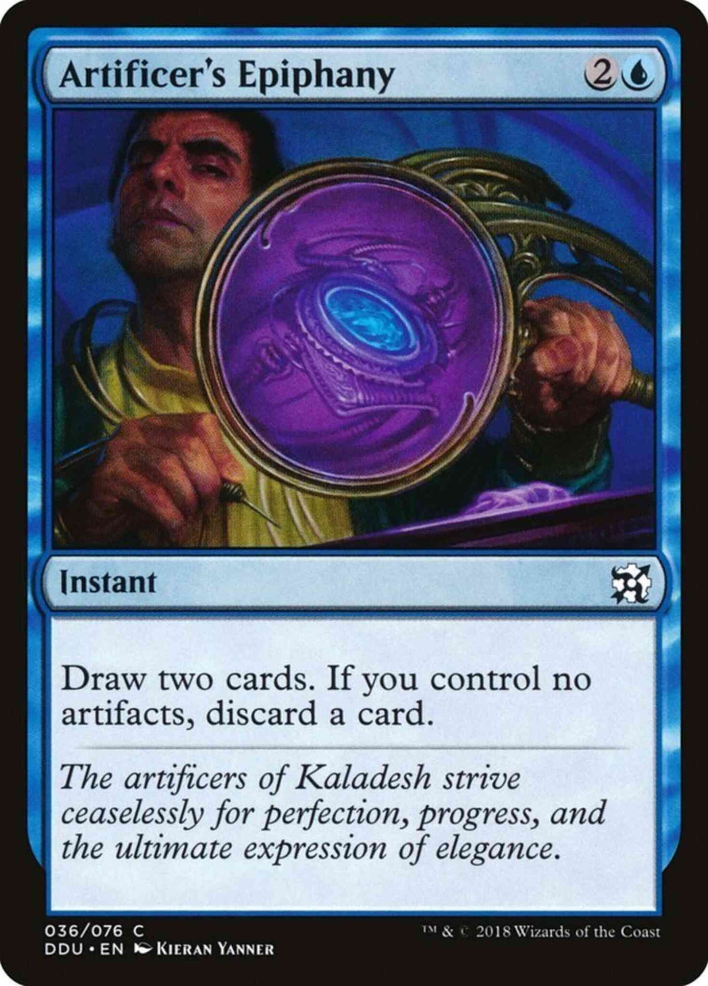 Artificer's Epiphany [36] [Duel Decks Elves vs Inventors] [Non-Foil]