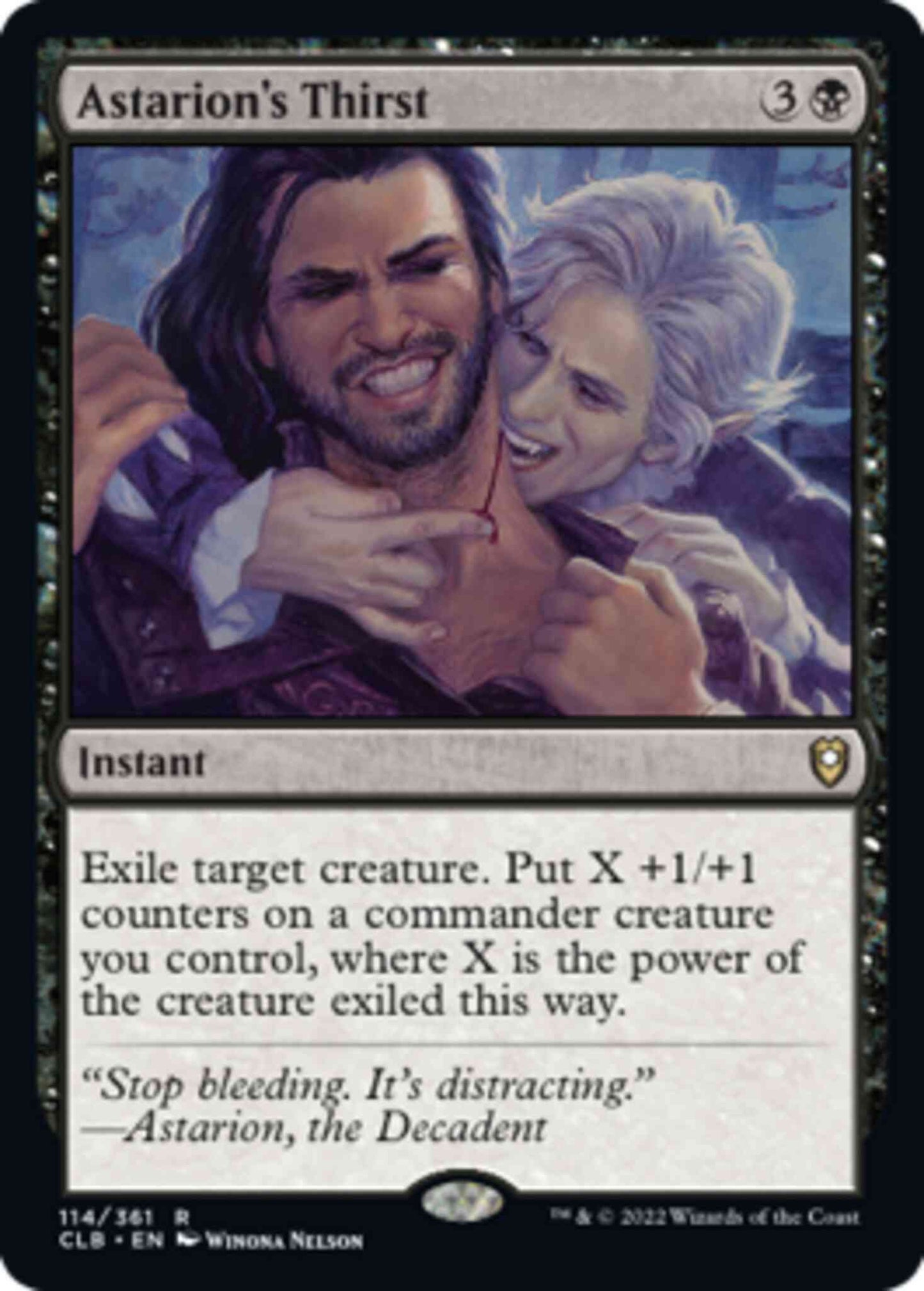 Astarion's Thirst [114] [Commander Legends: Battle for Baldur's Gate] [Non-Foil]