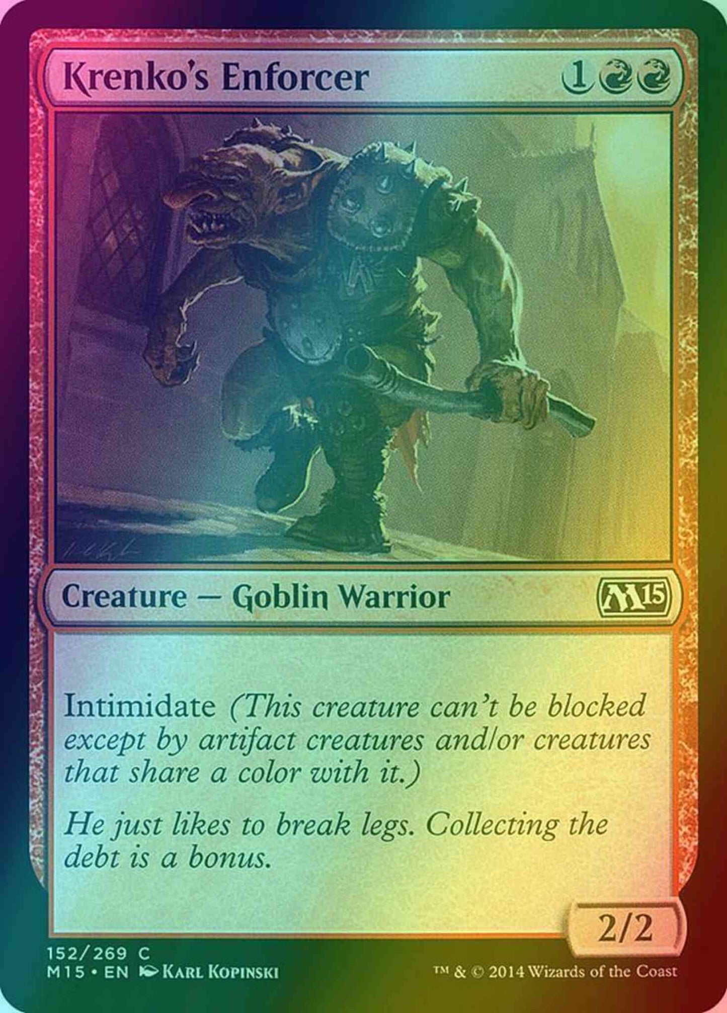 Krenko's Enforcer [152] [Magic 2015] [Foil]