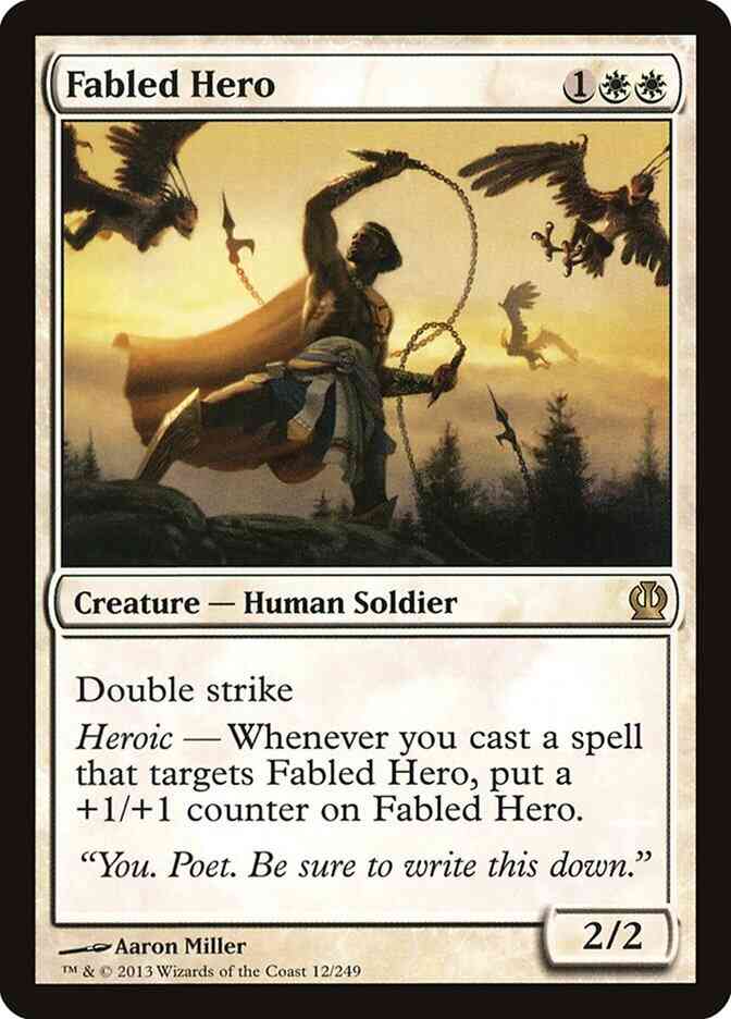Fabled Hero [12] [Theros] [Non-Foil]