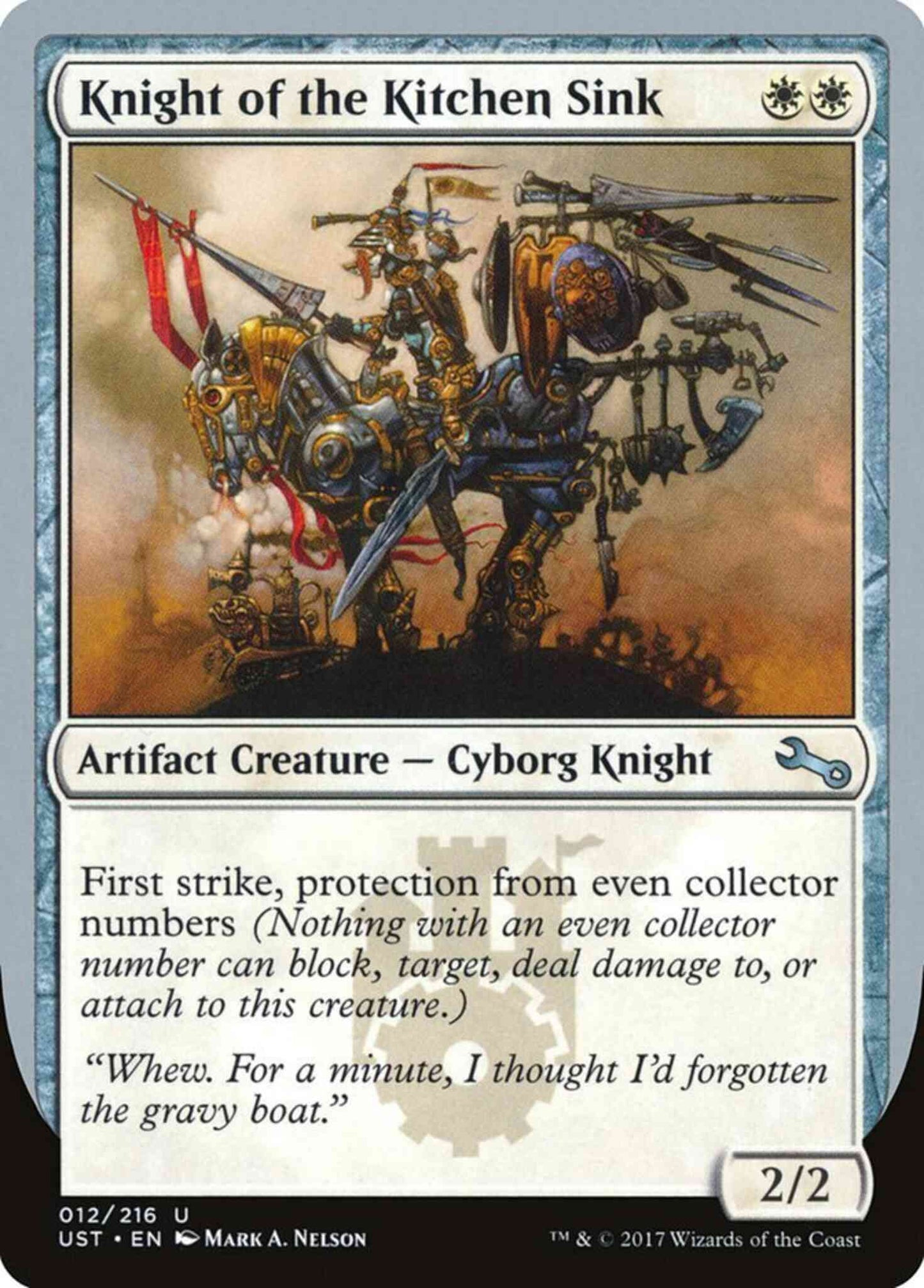 Knight of the Kitchen Sink [12b] [b] [Unstable] [Non-Foil]