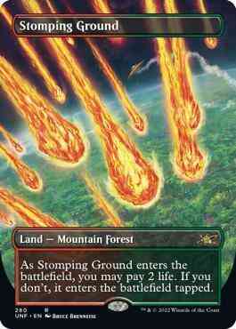 Stomping Ground [280] [Borderless] [Unfinity] [Non-Foil]