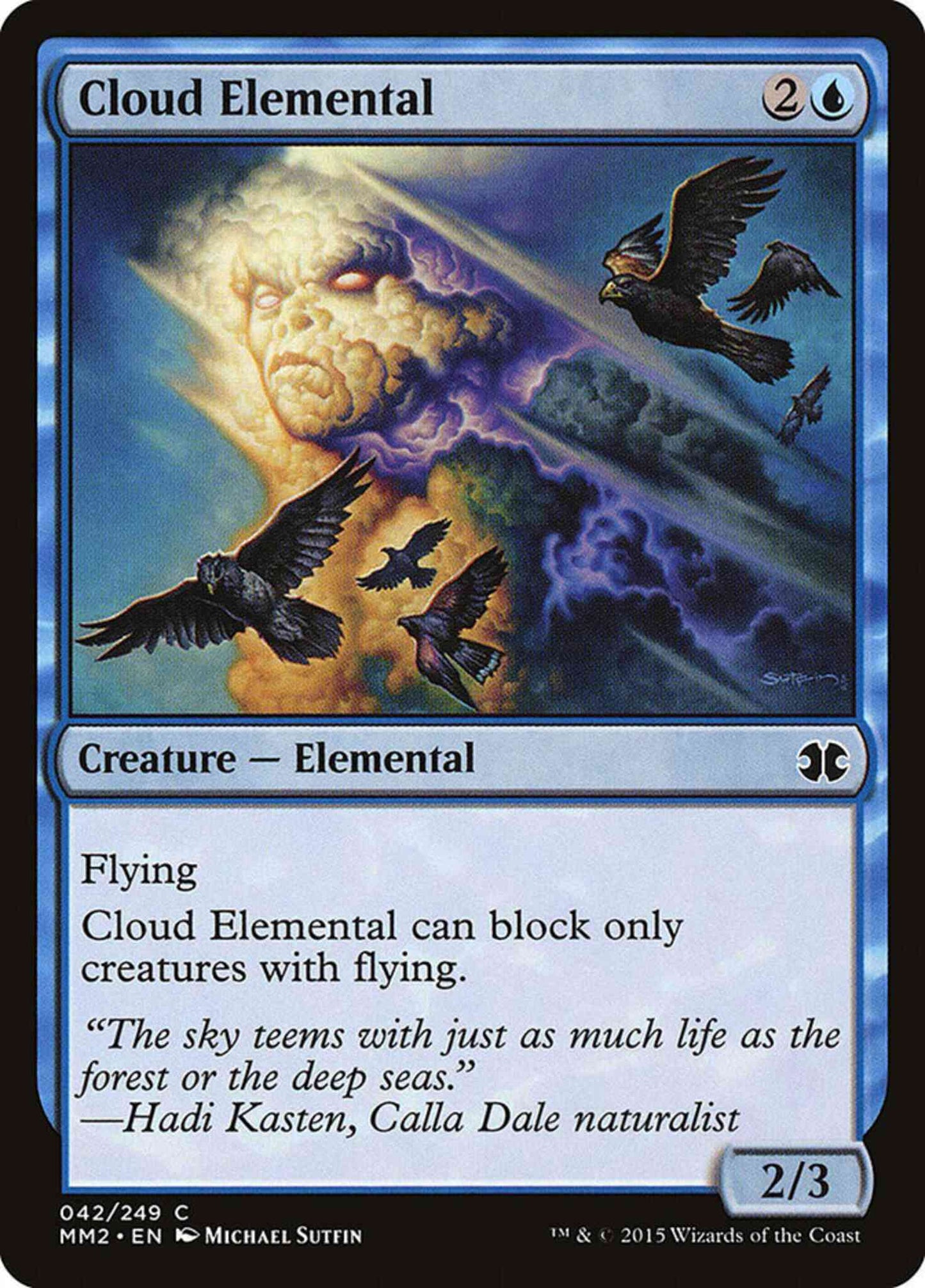 Cloud Elemental [42] [Modern Masters 2015] [Non-Foil]