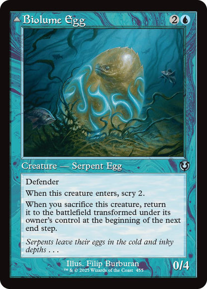 Biolume Egg // Biolume Serpent [455] [Retro Frame] [Innistrad Remastered] [Non-Foil]