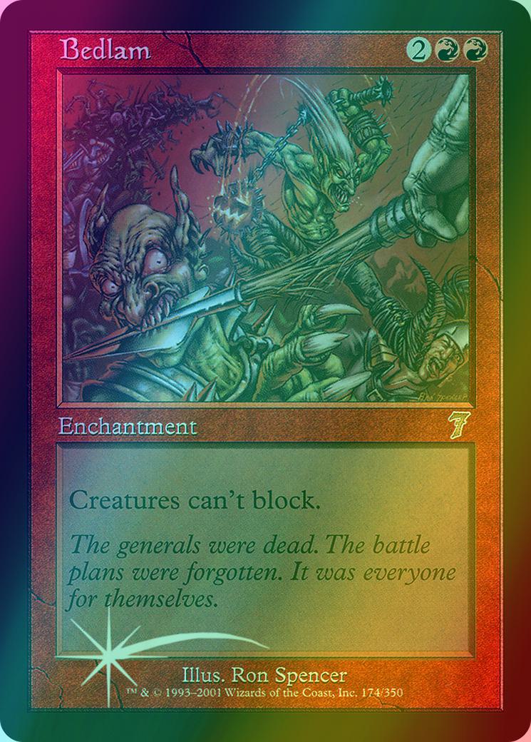 Bedlam [174x] [Seventh Edition] [Foil]
