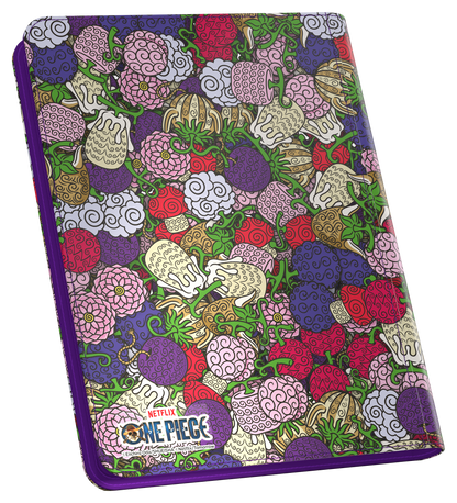 Ultimate Guard Zipfolio 360 Xenoskin Binder - 18-Pocket - One Piece - Devil Fruit Pattern