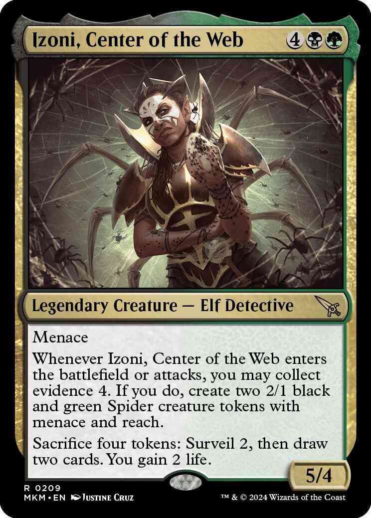 Izoni, Center of the Web [209] [Murders at Karlov Manor] [Non-Foil]