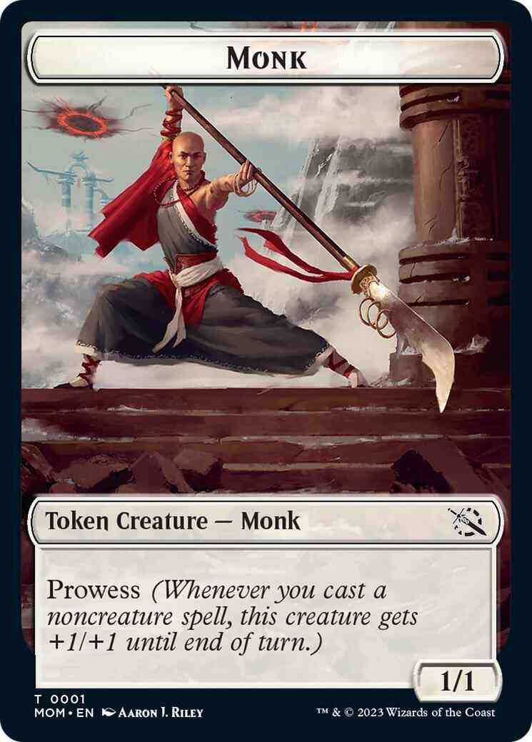 Monk Token [01] [March of the Machine: Tokens] [Non-Foil]