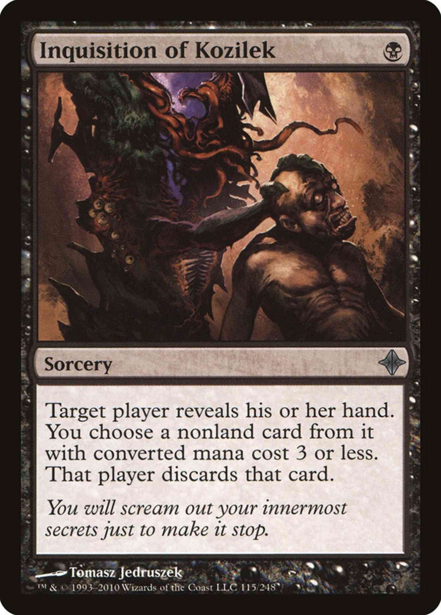 Inquisition of Kozilek [115] [Rise Of The Eldrazi] [Non-Foil]