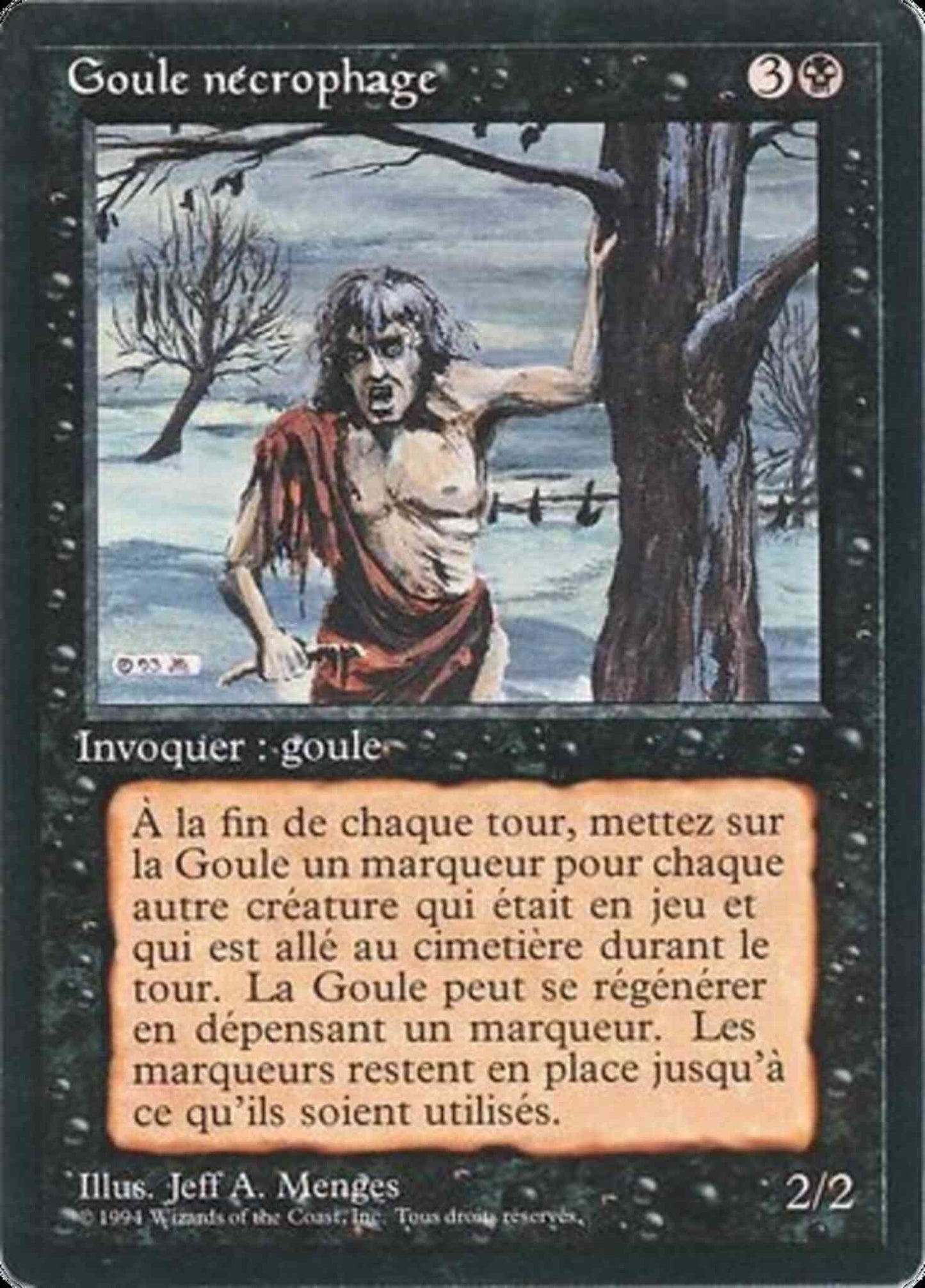 Scavenging Ghoul - French [128] [Foreign Black Border: French] [Non-Foil]