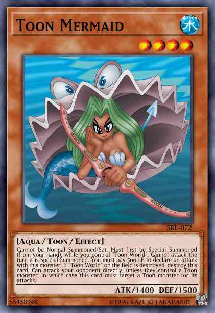 Toon Mermaid - MRL-072 - Ultra Rare - 1st Edition
