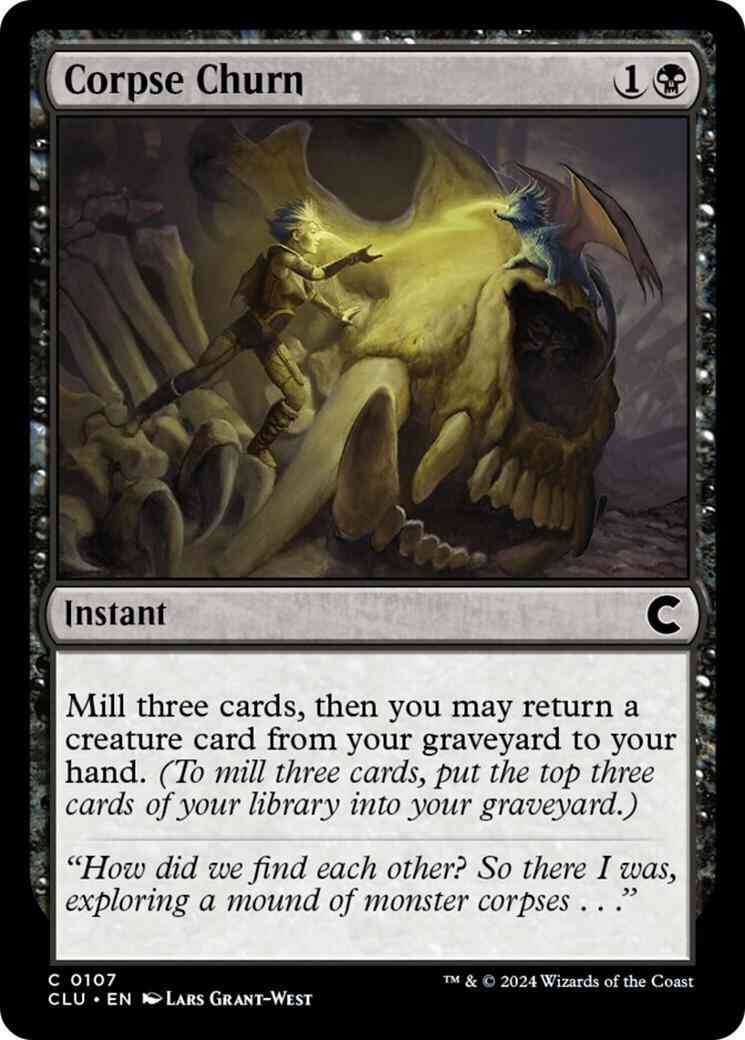 Corpse Churn [107] [Ravnica: Clue Edition] [Non-Foil]