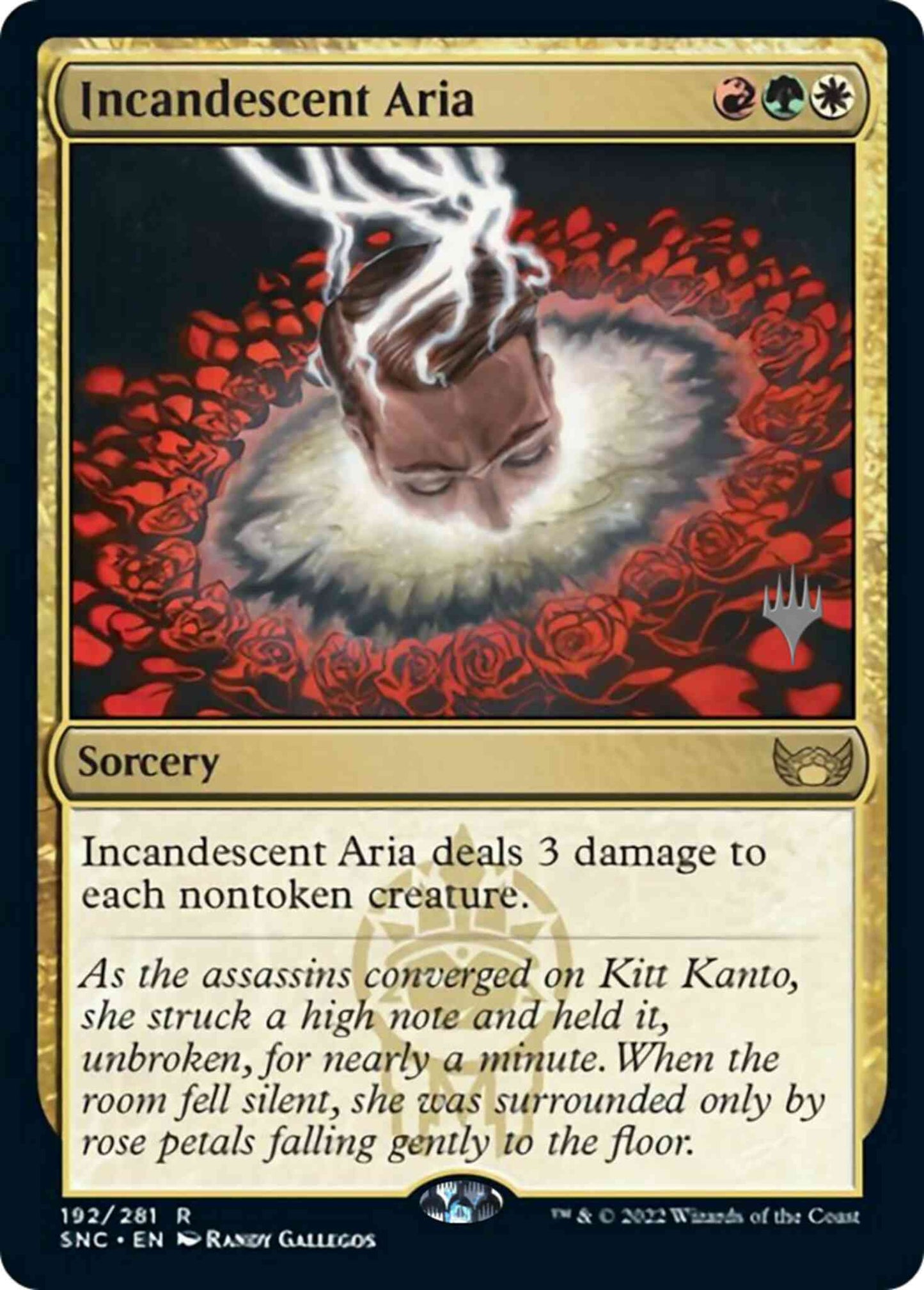 Incandescent Aria [Promo Pack] [192p] [Streets of New Capenna: Promos] [Non-Foil]