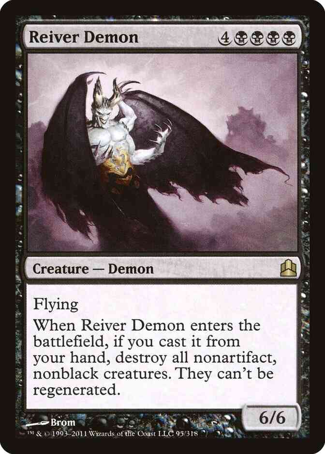 Reiver Demon [95] [Commander 2011] [Non-Foil]