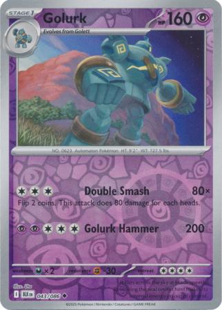Golurk - 043/086 - Uncommon [sv105b-043] [Reverse Holo]