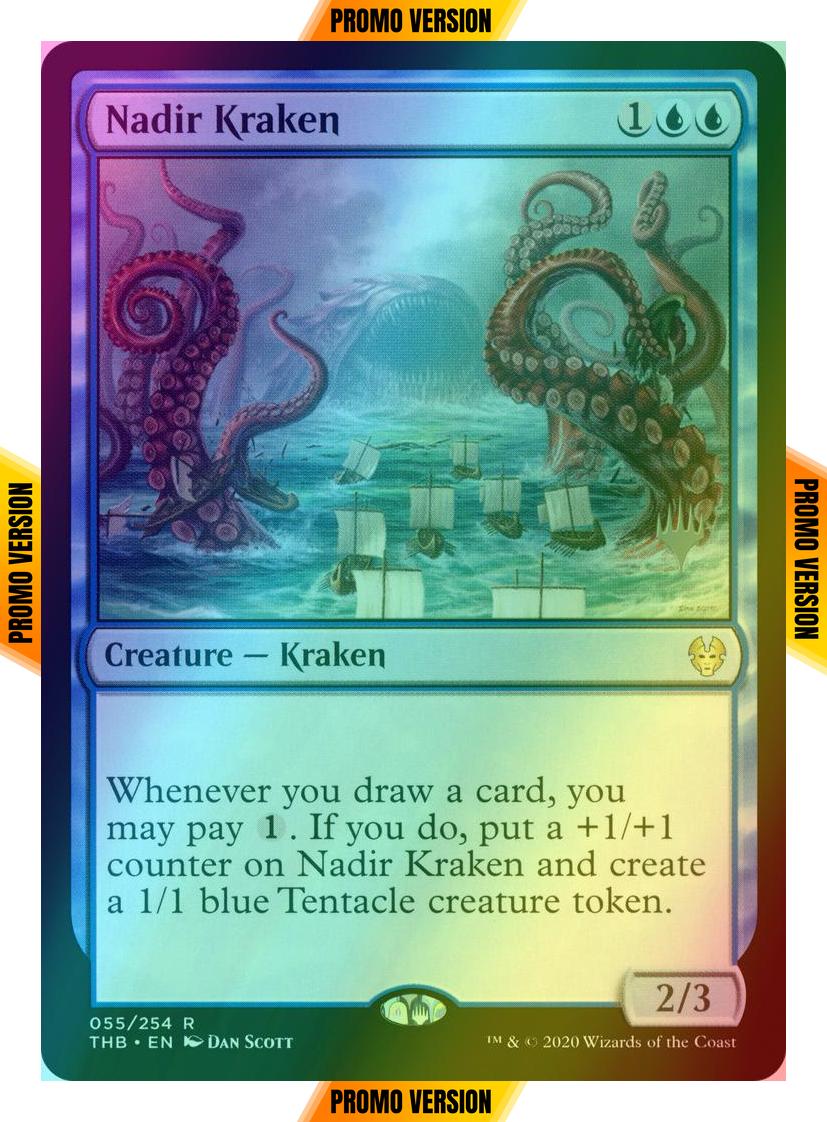 Nadir Kraken [55p] [Promo Pack] [Theros Beyond Death Promos] [Foil]