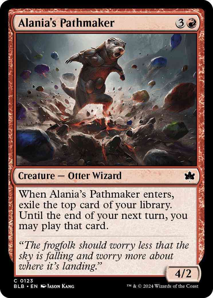 Alania's Pathmaker [123] [Bloomburrow] [Non-Foil]