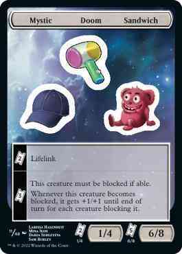 Mystic Doom Sandwich [11] [Unfinity Sticker Sheets] [Non-Foil]
