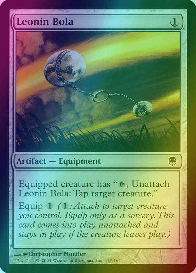 Leonin Bola [127] [Darksteel] [Foil]