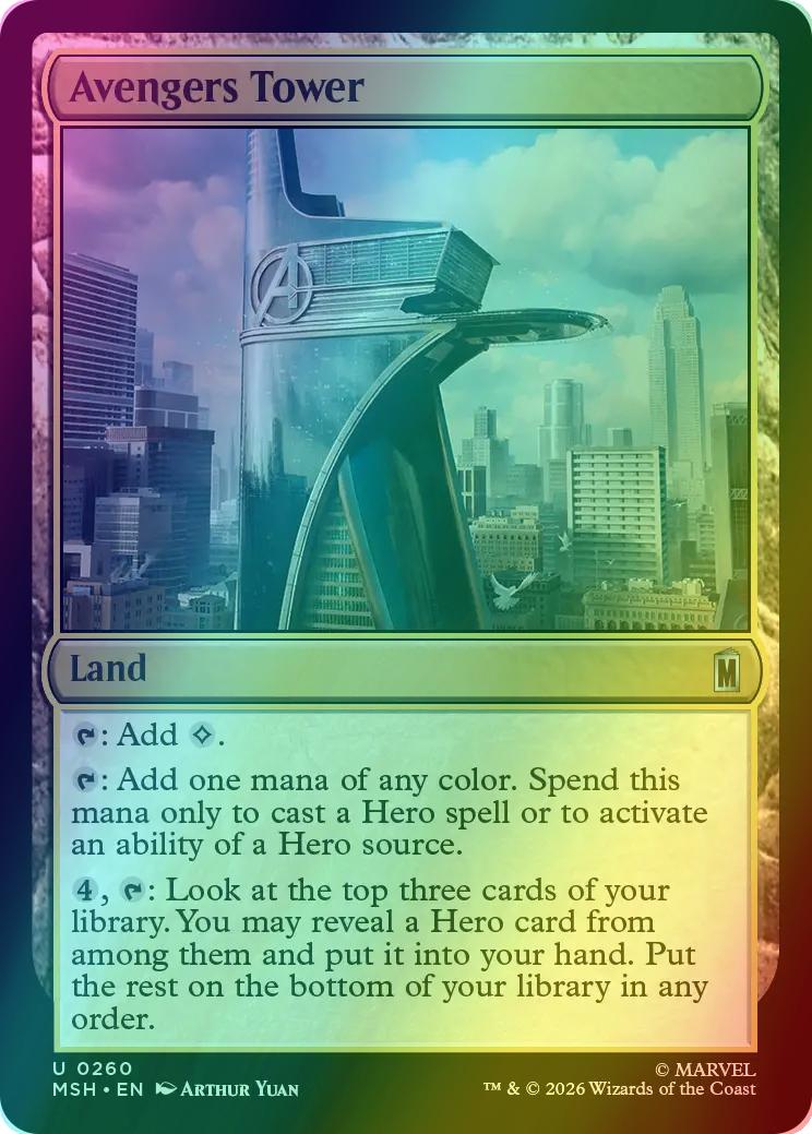 Avengers Tower [260] [Marvel Super Heroes] [Foil]