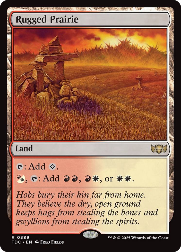 Rugged Prairie [389] [Tarkir: Dragonstorm: Commander] [Non-Foil]