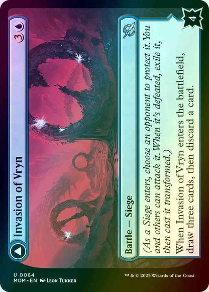 Invasion of Vryn // Overloaded Mage-Ring [64] [March of the Machine] [Foil]