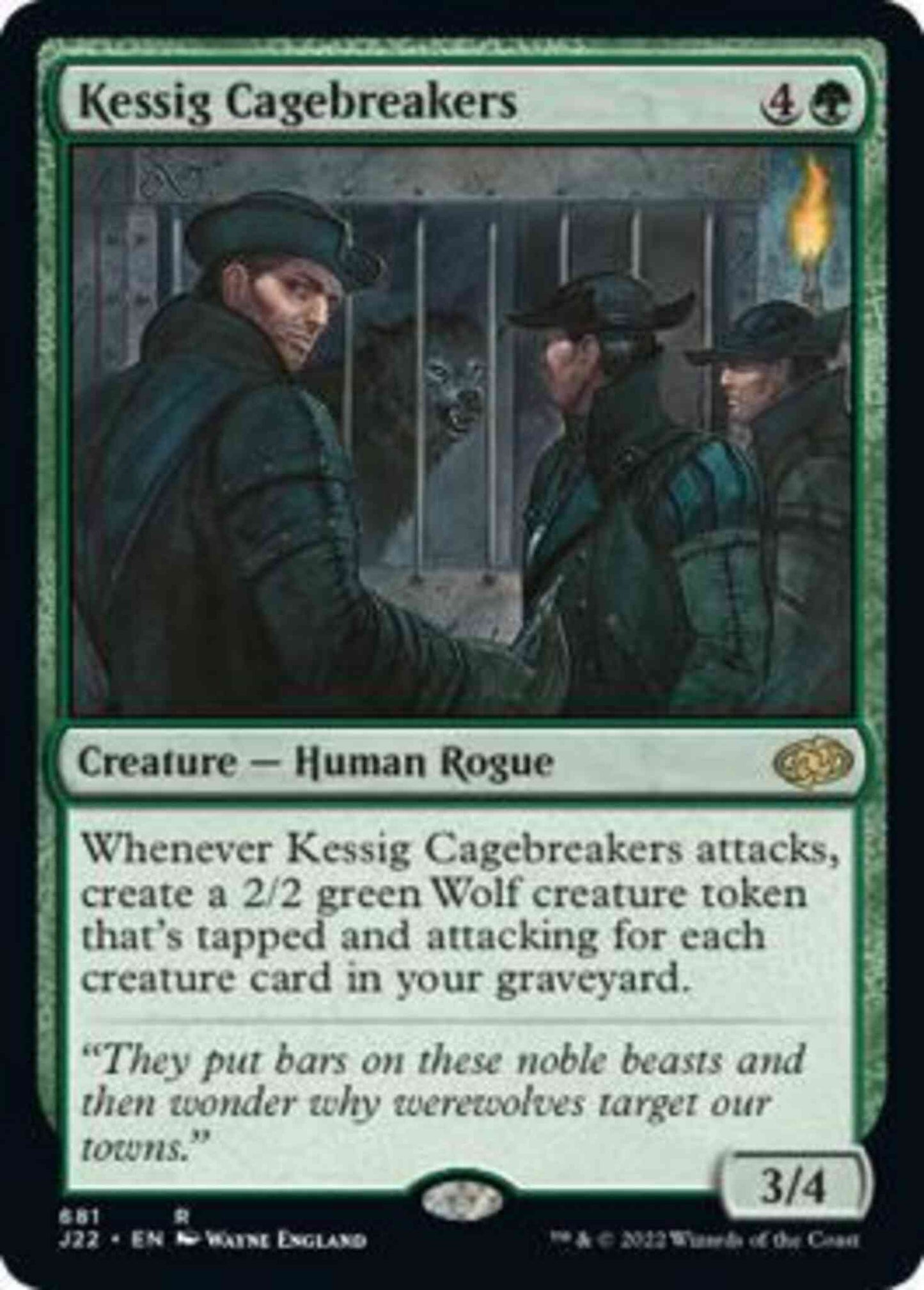 Kessig Cagebreakers [681] [Jumpstart 2022] [Non-Foil]