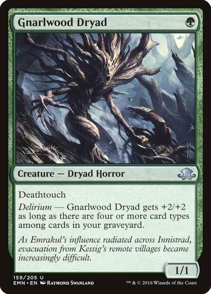 Gnarlwood Dryad [159] [Eldritch Moon] [Non-Foil]