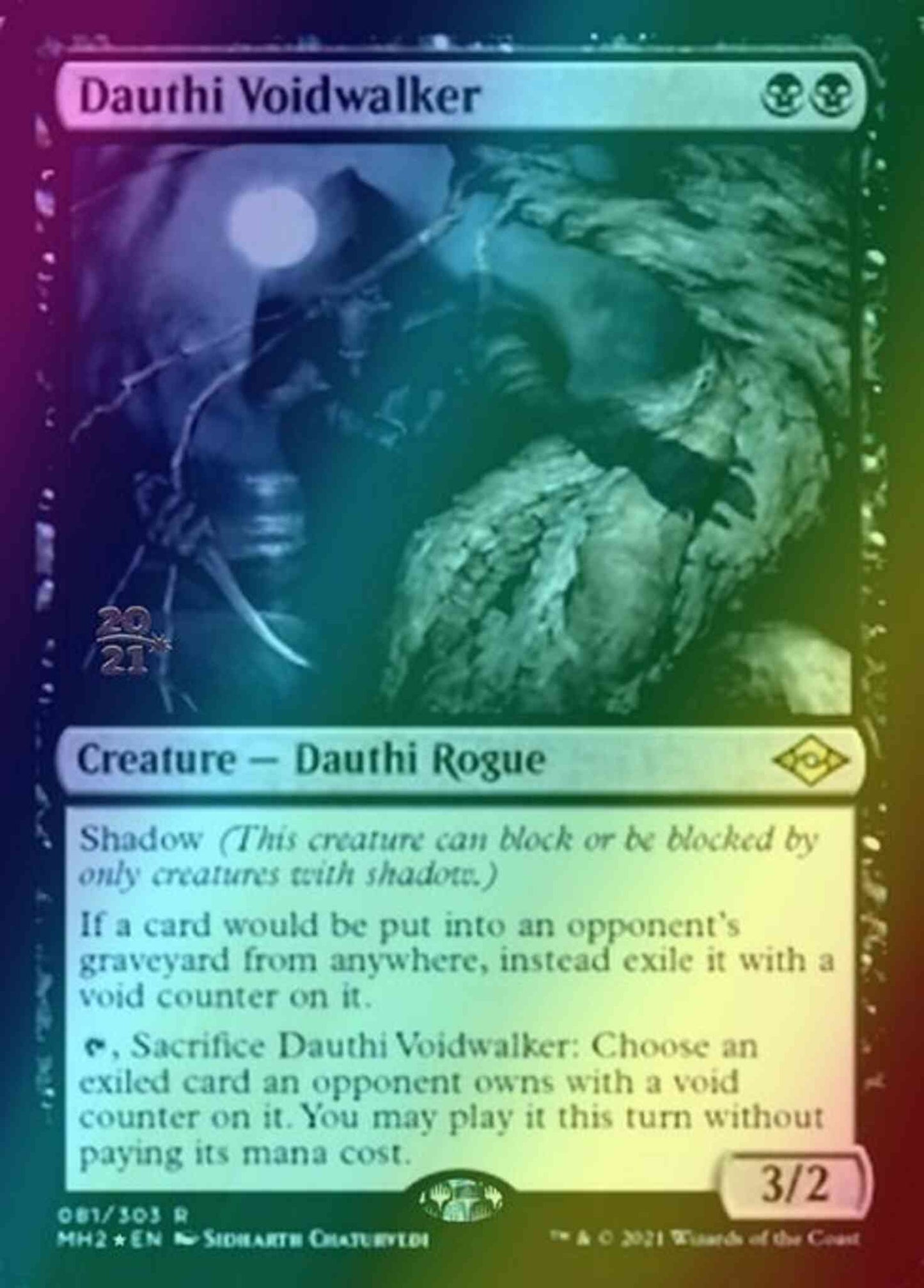 Dauthi Voidwalker [Prerelease] [81S] [Modern Horizons 2 Promos] [Foil]