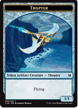Horror Token (19) // Thopter Token (09) [Commander 2016 Tokens] [Non-Foil]