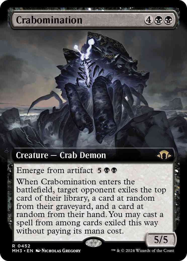 Crabomination [452] [Extended Art] [Modern Horizons 3] [Non-Foil]