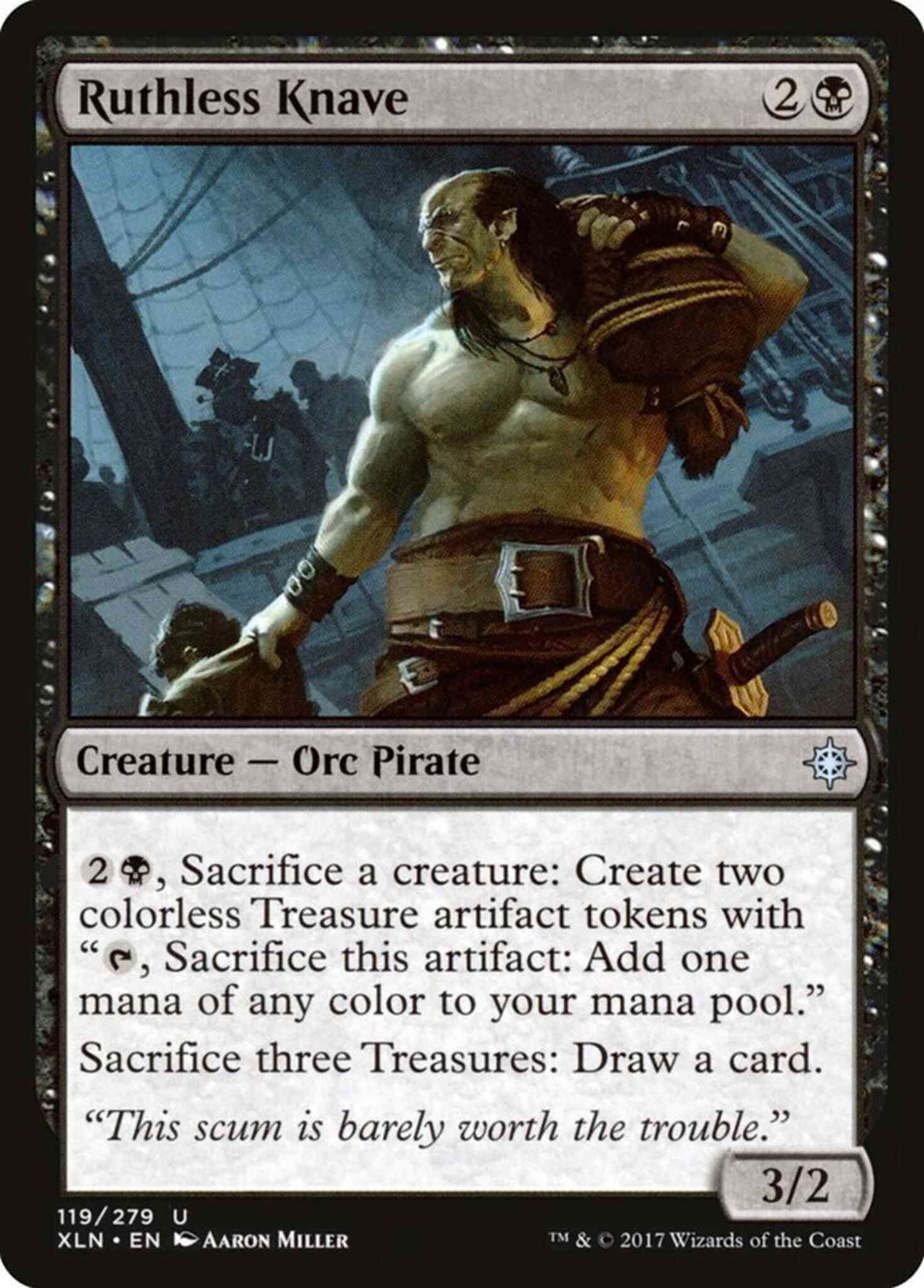 Ruthless Knave [119] [Ixalan] [Non-Foil]