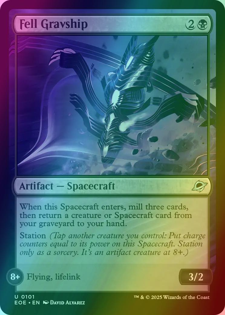 Fell Gravship [101] [Edge of Eternities] [Foil]