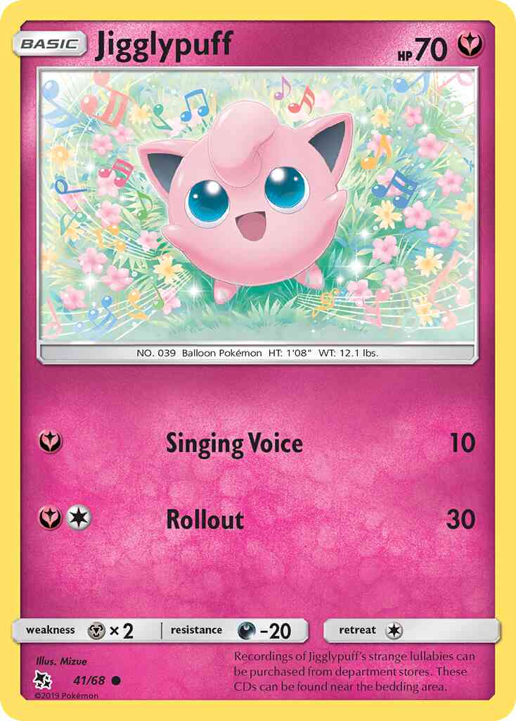 Jigglypuff - 41/68 - Common [sm115-41] [Non-Holo]