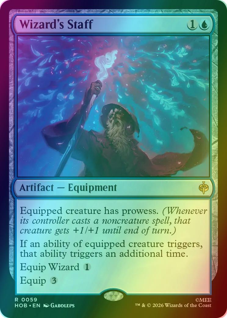 Wizard's Staff [59] [The Hobbit] [Foil]