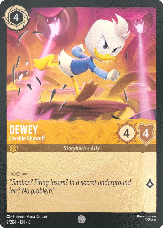 Dewey - Lovable Showoff - 2/204 [Reign of Jafar] [Cold Foil]