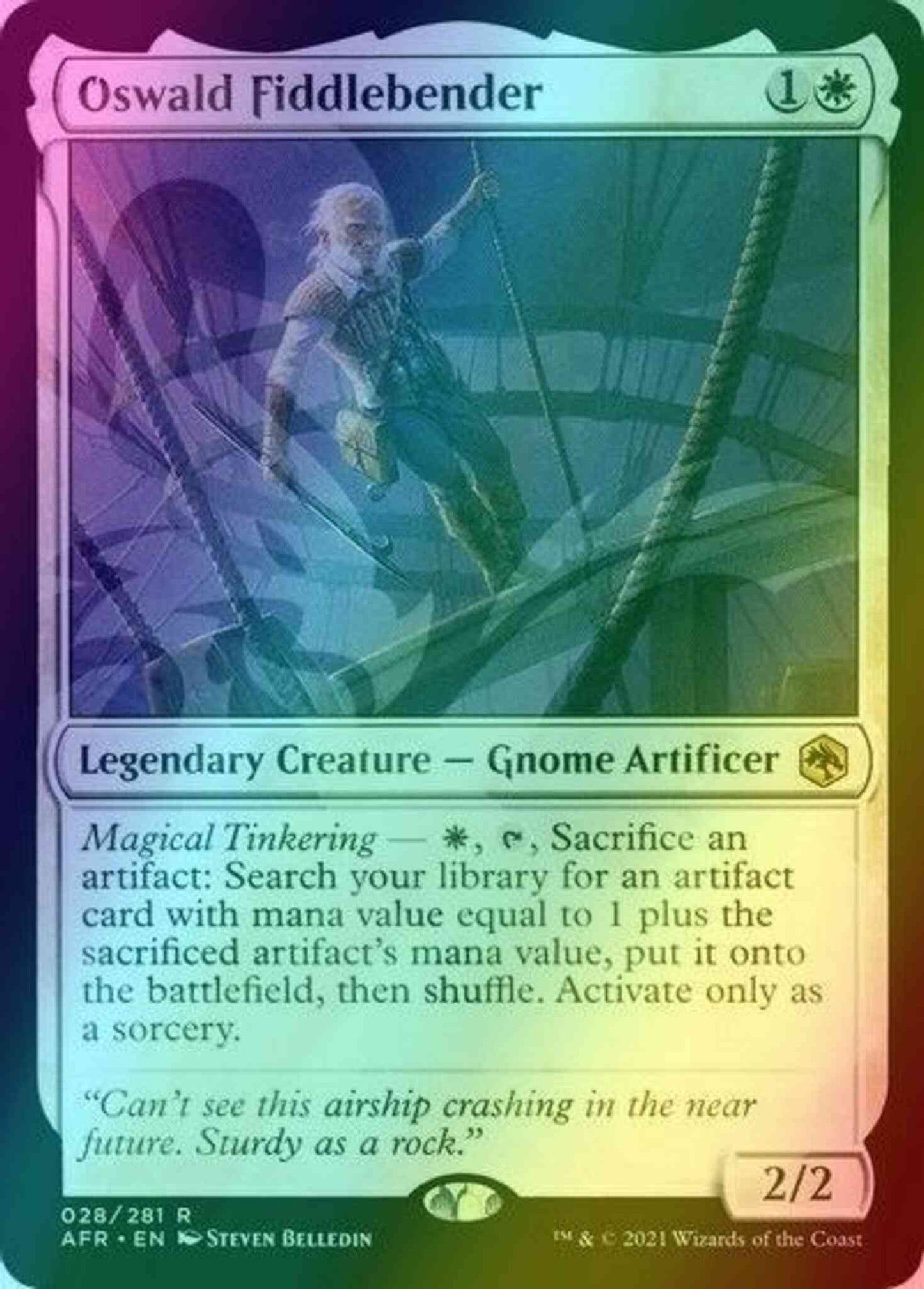 Oswald Fiddlebender [28x] [Ampersand] [Adventures in the Forgotten Realms Promos] [Foil]