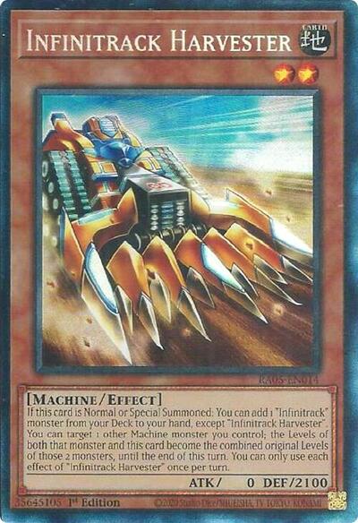 Infinitrack Harvester - RA05-EN014 - Collector's Rare - 1st Edition