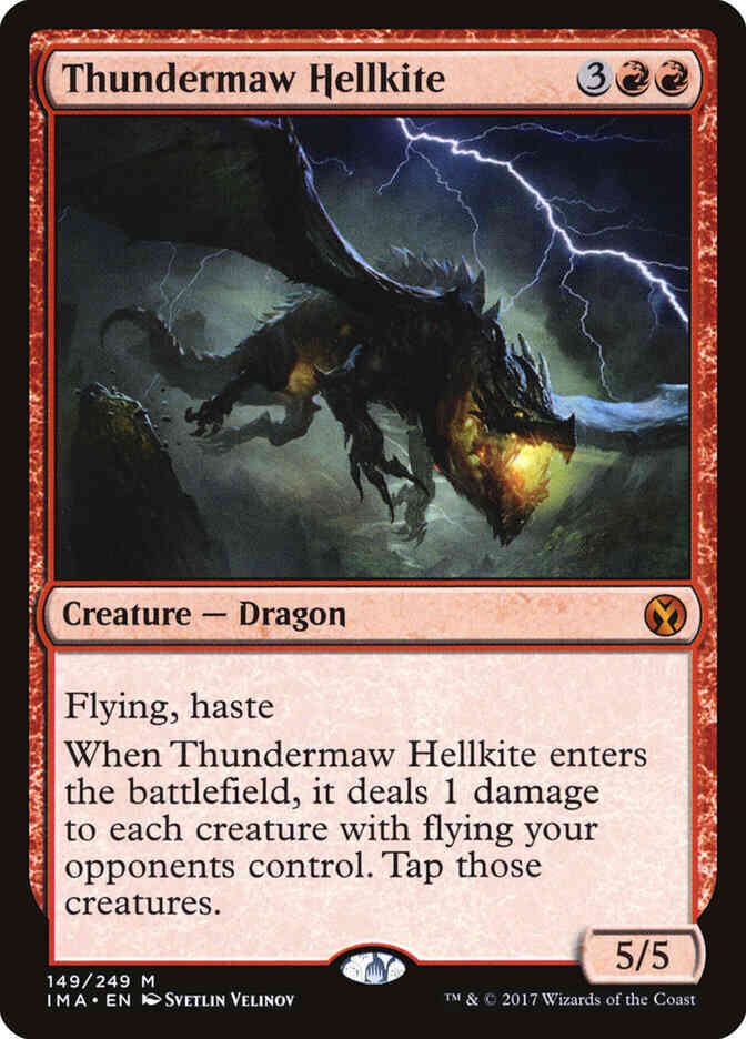 Thundermaw Hellkite [149] [Iconic Masters] [Non-Foil]