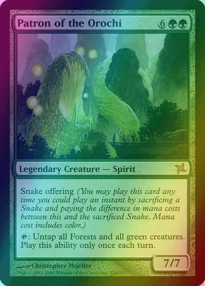 Patron of the Orochi [138] [Betrayers of Kamigawa] [Foil]