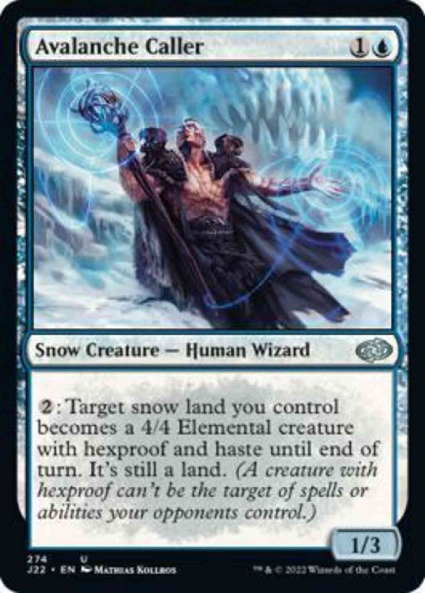 Avalanche Caller [274] [Jumpstart 2022] [Non-Foil]